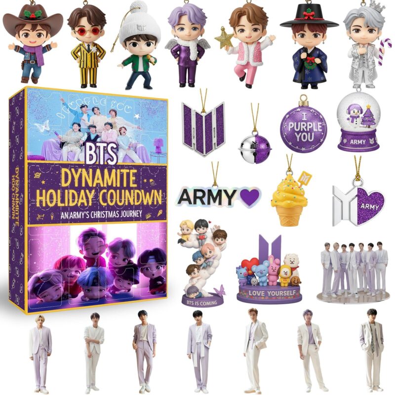 BTS Dynamite Holiday Countdown Advent Calendar 2025