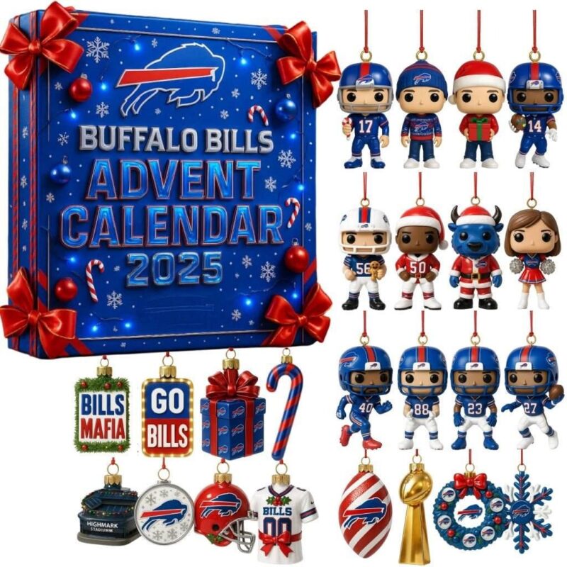 Buffalo Bills Advent Calendar , NFL Christmas Countdown