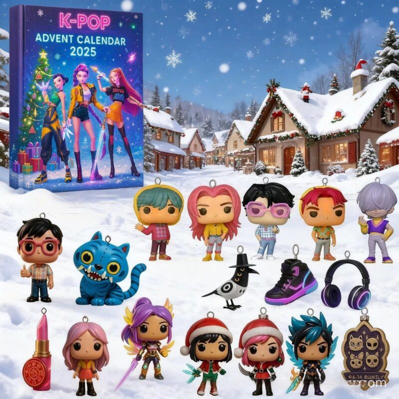 Christmas Advent Calendar 2025, K-pop Devil Hunter Christmas Countdown Calendars