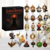 Fantasy Minifigure Advent Calendar, Magic Ring Ornaments, Middle Earth Decor, Christmas Countdown