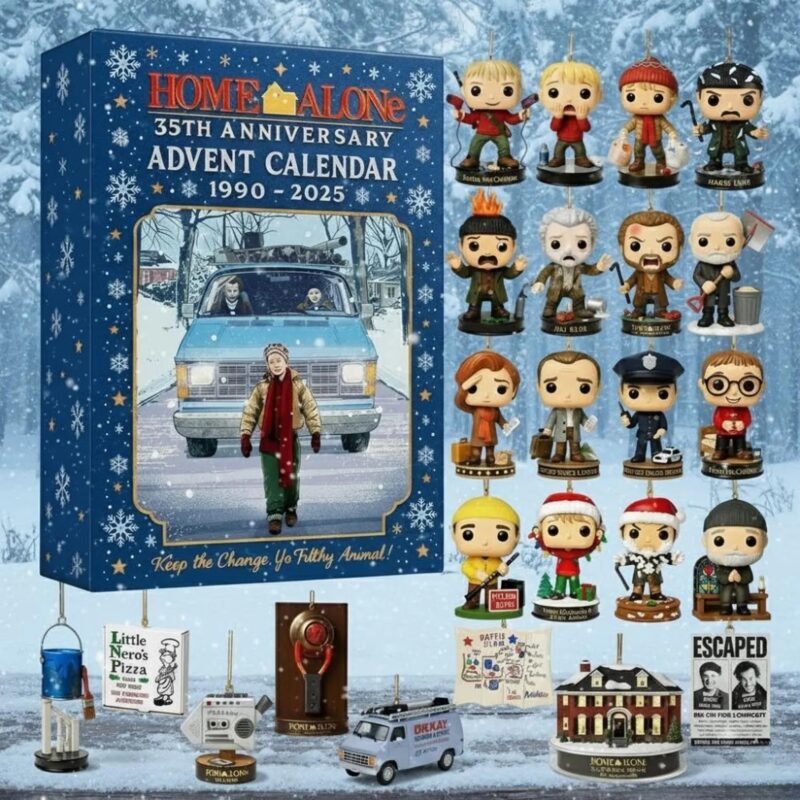 Home Alone 35th Anniversary Advent Calendar 2025, Classic Movie Countdown Gift