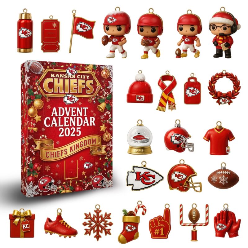 Kansan City Chiefs Advent Calendar 2025
