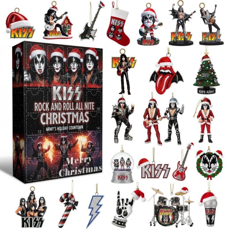 Kiss Advent Calendar 2025 - Rock And Roll All Nite Christ Army's Holiday Countdown