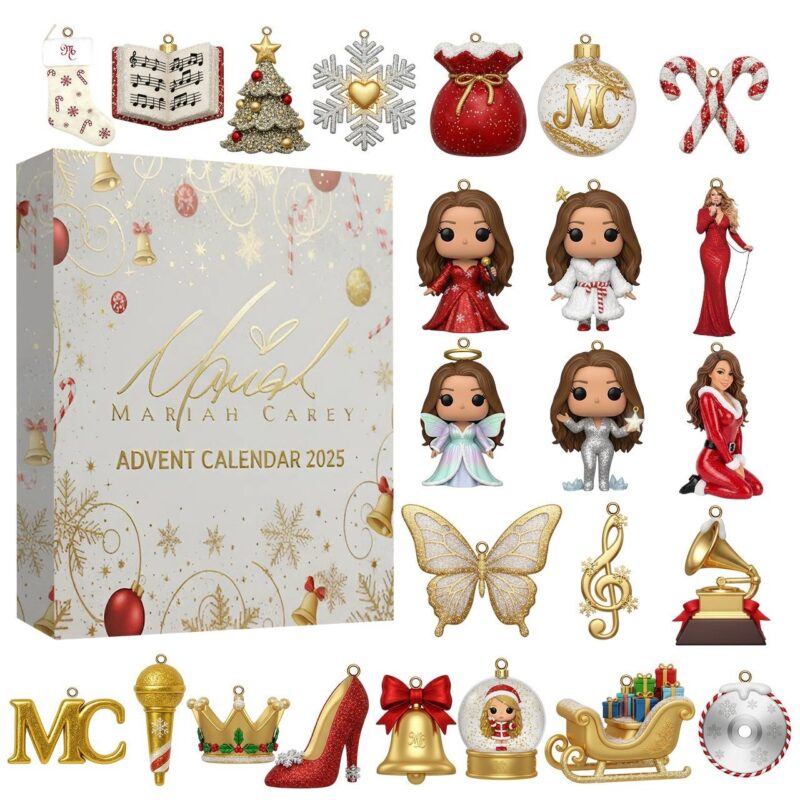 Mariah Carey Advent Calendar 2025- 24 Days of Surprises-Style Surprises