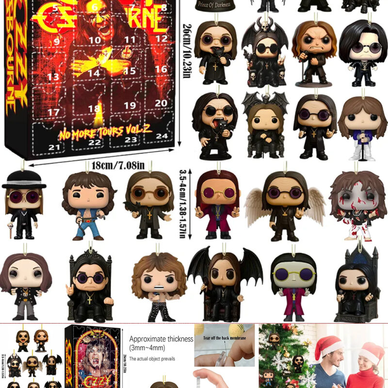 Ozzy Osbourne Advent Calendar, Music Fan Box Christmas Countdown