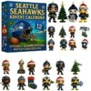 Seattle Seahawks Advent Calendar 2025, 24 Collectible Surprises