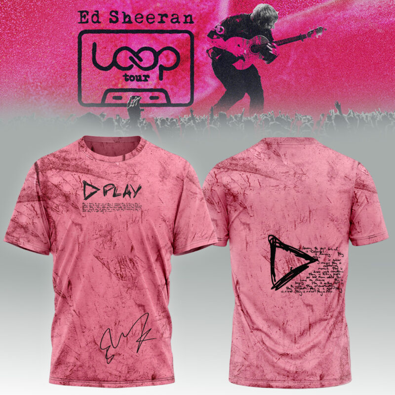Ed Sheeran V5 - The Loop Tour Shirt 2025