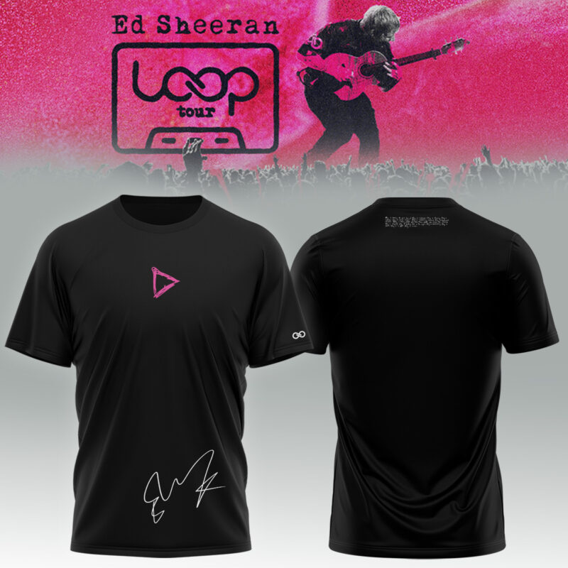 Ed Sheeran V6 - The Loop Tour Shirt 2025