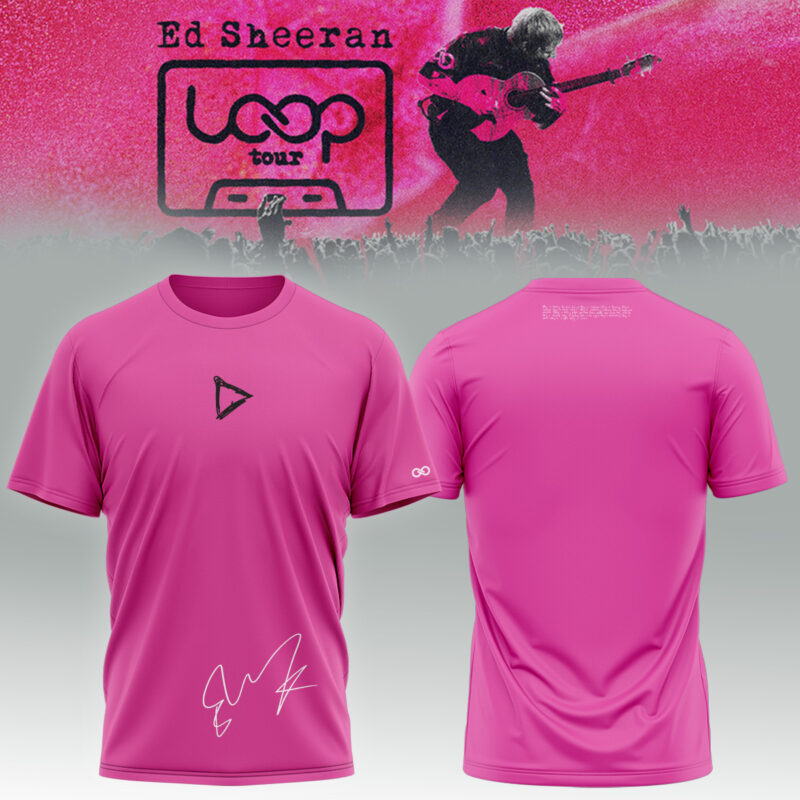 Ed Sheeran V4 - The Loop Tour Shirt 2025