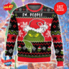 The Grinch Ew People Ugly Christmas Sweater S-5XL