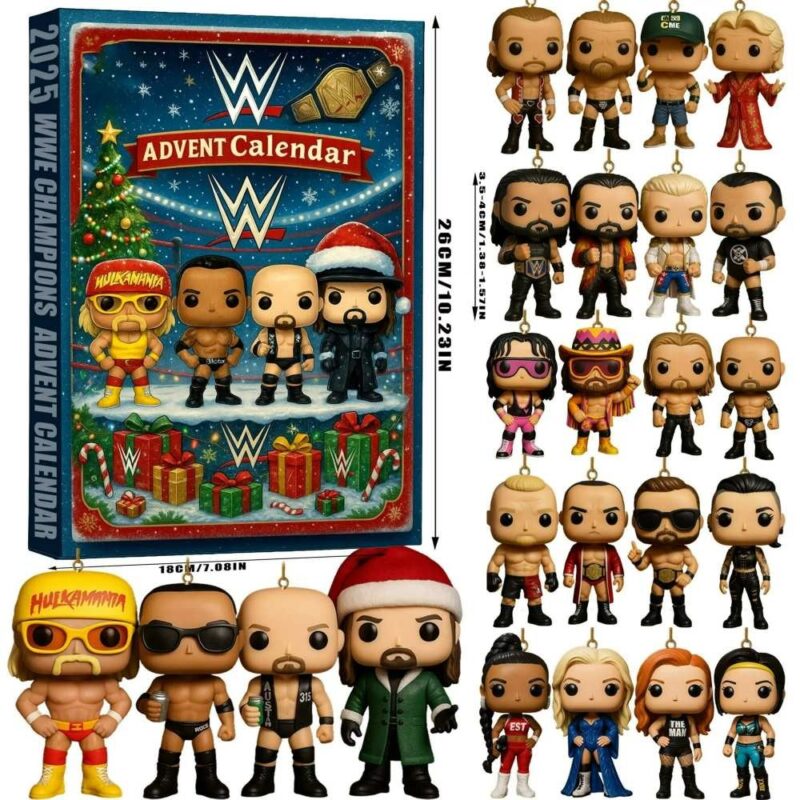 WWE Champions Advent Calendar 2025 _ 24 Wrestling Collectible
