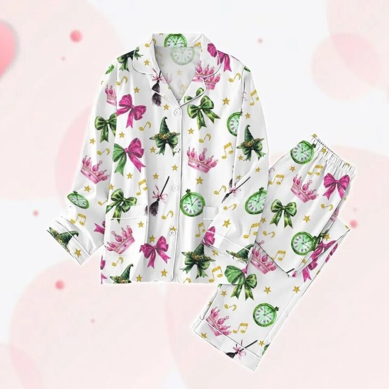 Wicked Change For Good Pajamas Set, Wicked Defy Gravity Pajama Sets