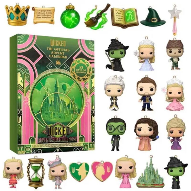 Wicked Advent Calendar 2025, Wicked Musical Merch, 24 Days of Magical Surprises