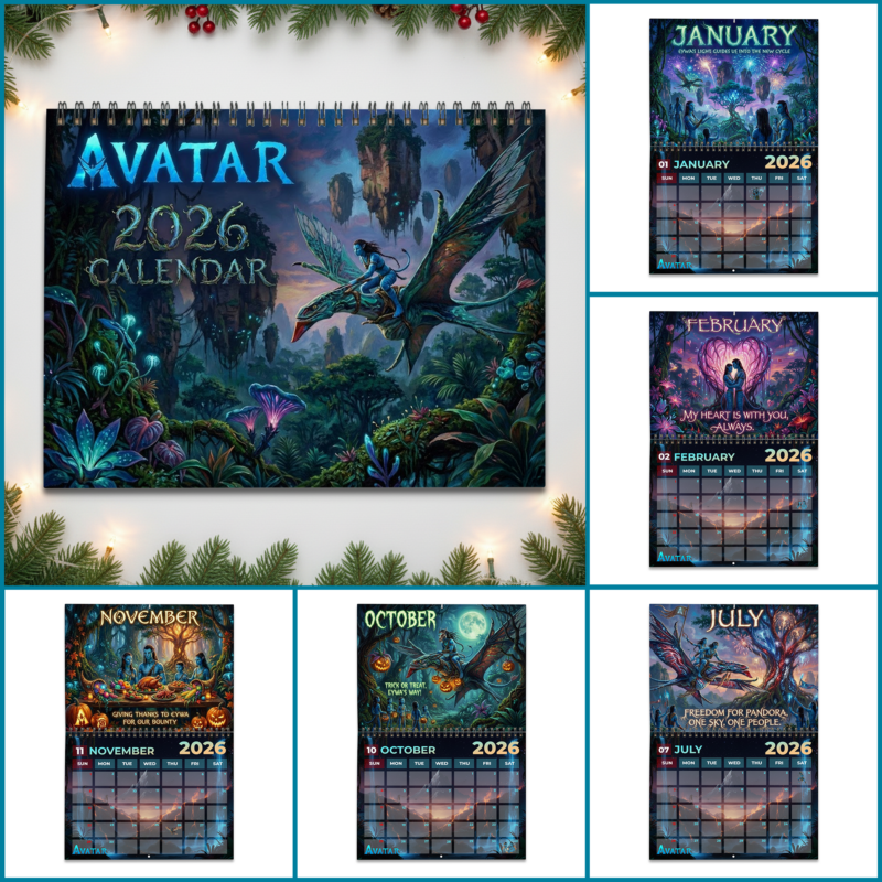 Avatar Movie for Fan 2026 CALENDAR Gift