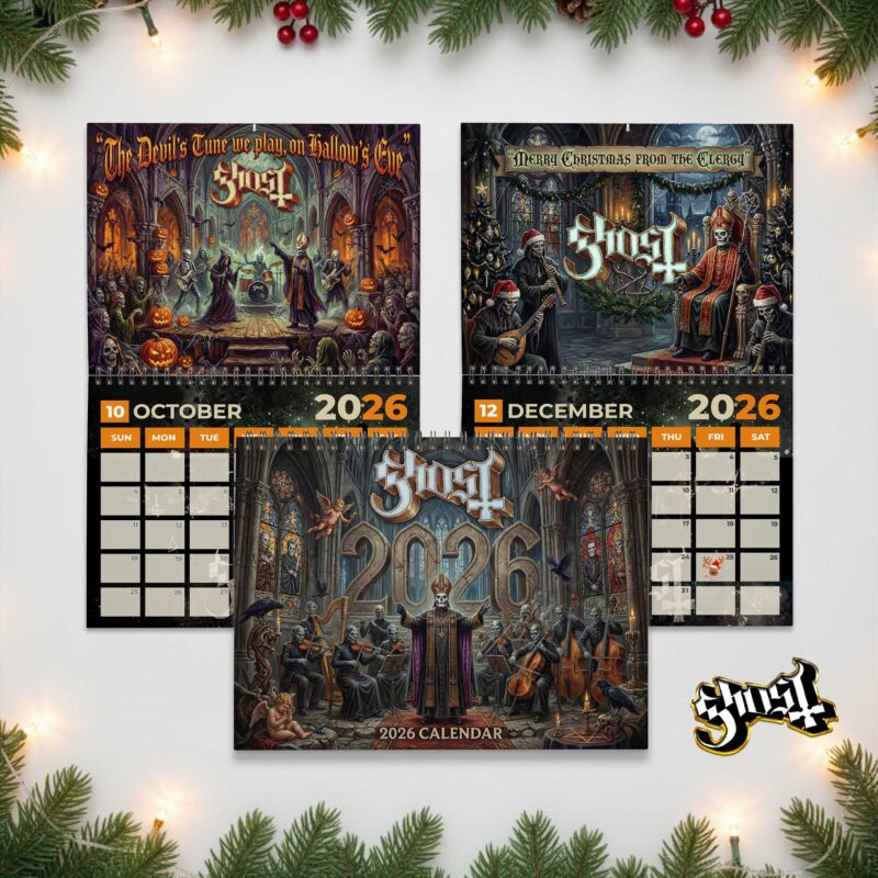 Ghost Band 2026 CALENDAR