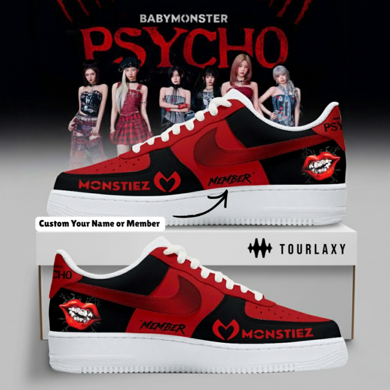 Monstiez Pyscho - Baby Monster AF1 Shoes