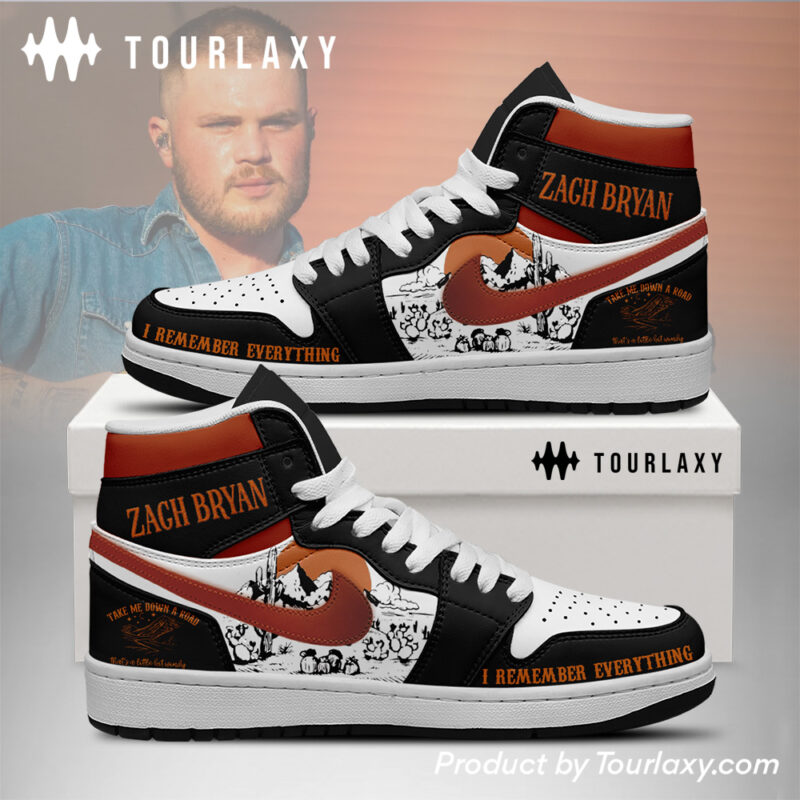 Remember - Zach Bryan J1 Shoes
