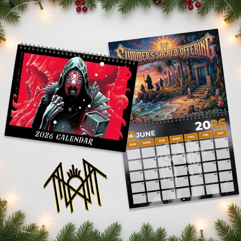 Sleep Token - 2026 CALENDAR, New Year Gift
