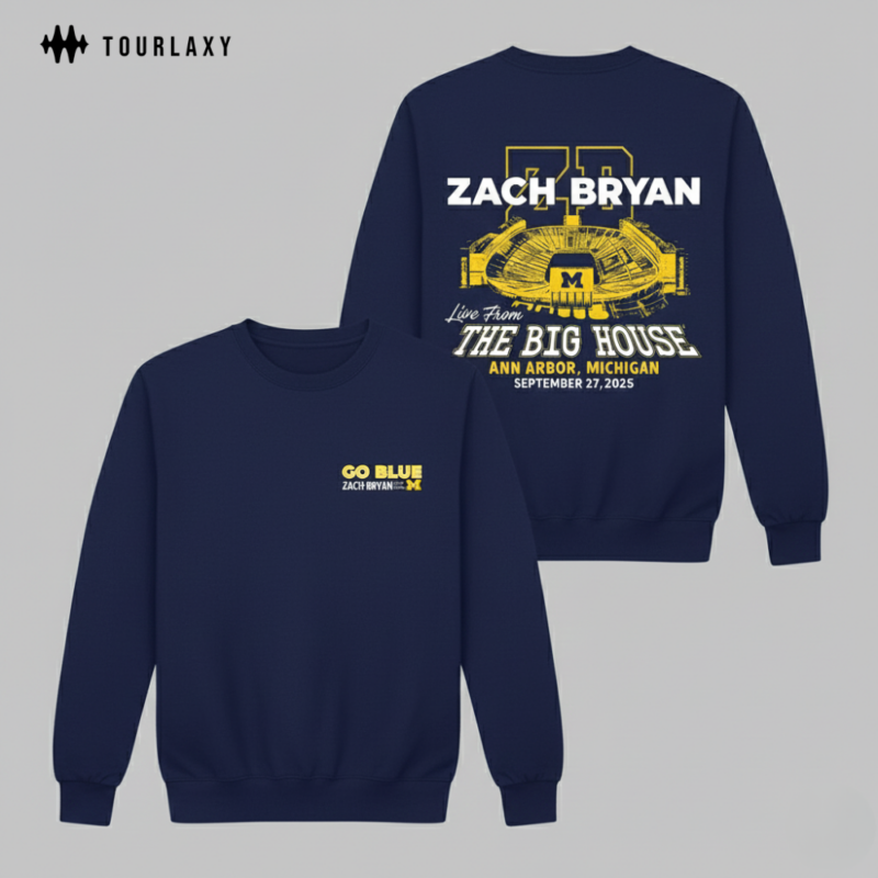 The Big House - Zach Bryan 2026 Sweatshirt