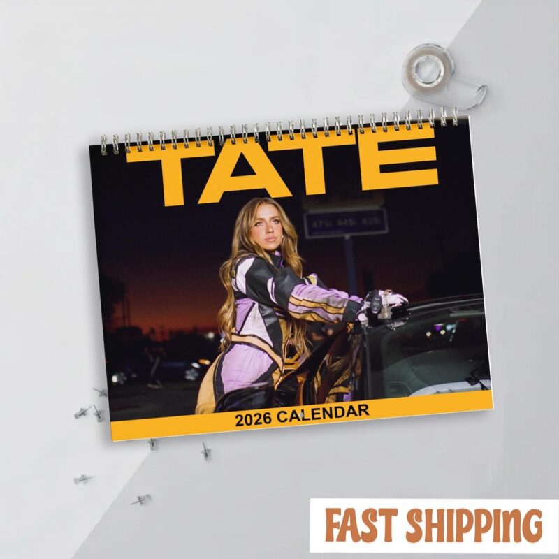 Albums Tate Mcrae 2026 CALENDAR Gift New Year