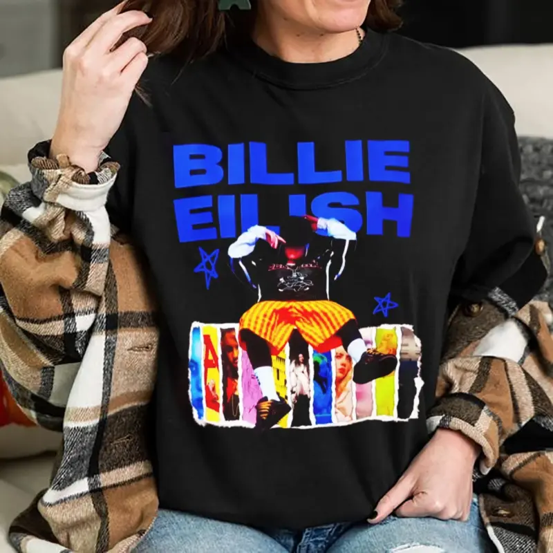 Albums - Billie Eilish T Shirt 2D Printed, Gift For Fan