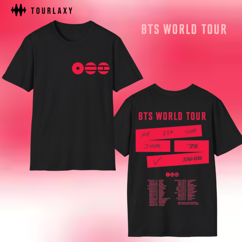 World Tour - BTS World Tour 2026 T Shirt