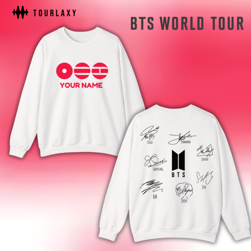 World Tour - BTS World Tour 2026 Sweater Available