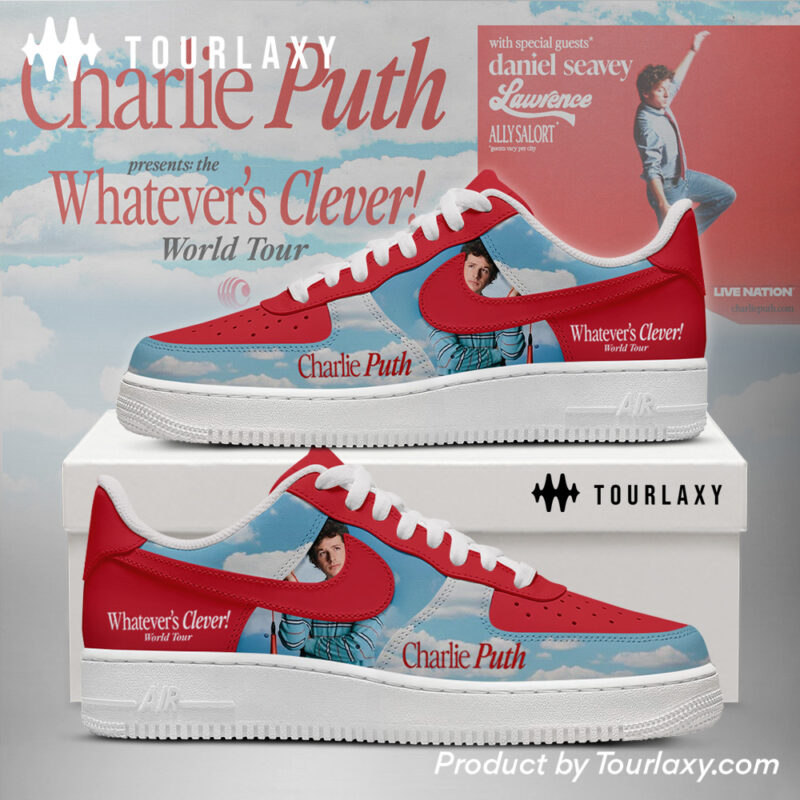 Whatever's Clever - Charlie Puth Tour 2026 AF1 Shoes