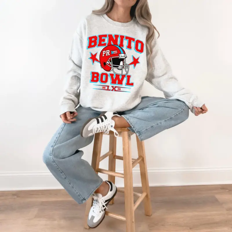 Super Bowl 2026 - Bad Bunny Benito Bowl Sweatshirt