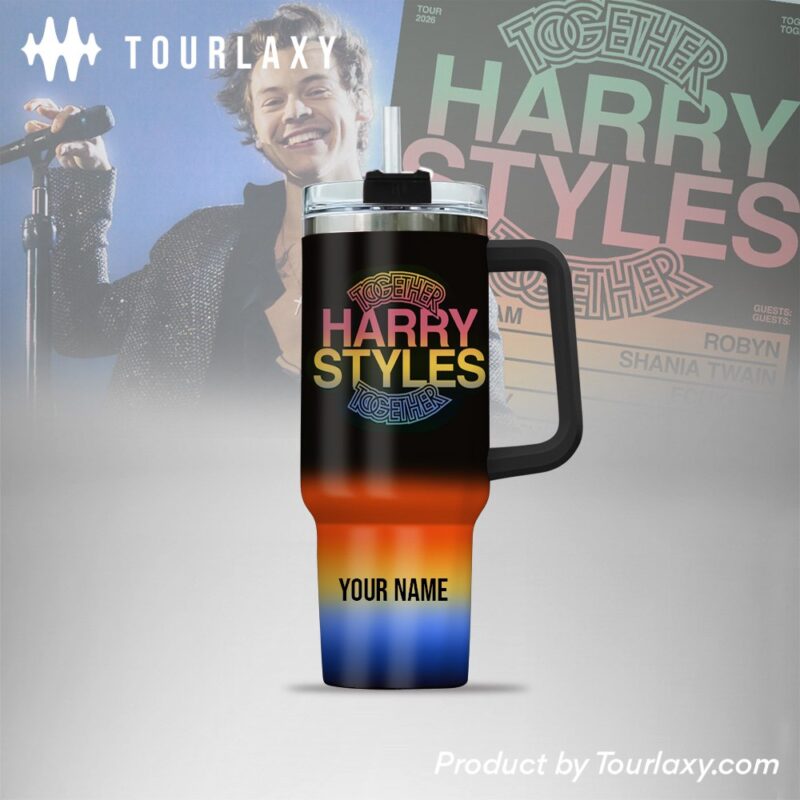 Custom Together - Harry Styles Tour 2026 Tumbler 40 Oz