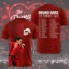 Romatic Tour - Bruno Mars Tour 3D Shirt and Hoodie