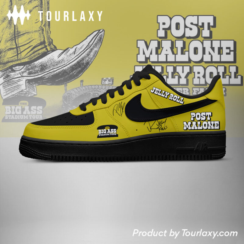 Big Ass 2 - Post Malone & Jelly Roll AF1 Shoes
