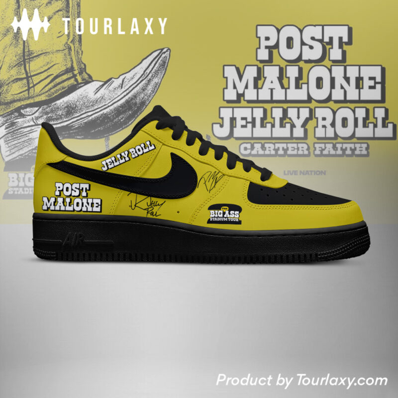 Big Ass 2 - Post Malone & Jelly Roll AF1 Shoes