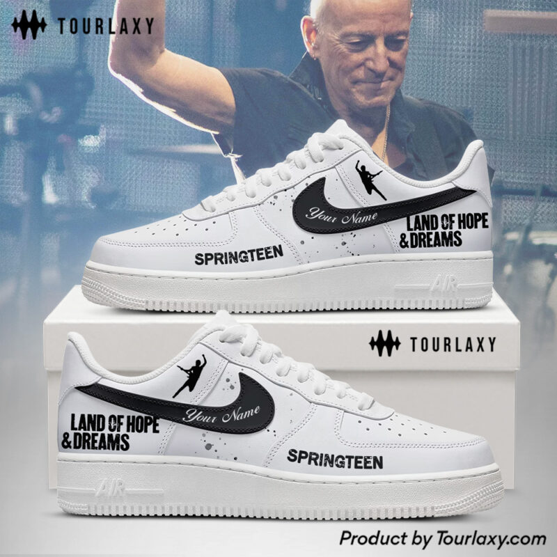Hope & Dream – Bruce Springsteen Tour 2026 AF1 Shoes 2