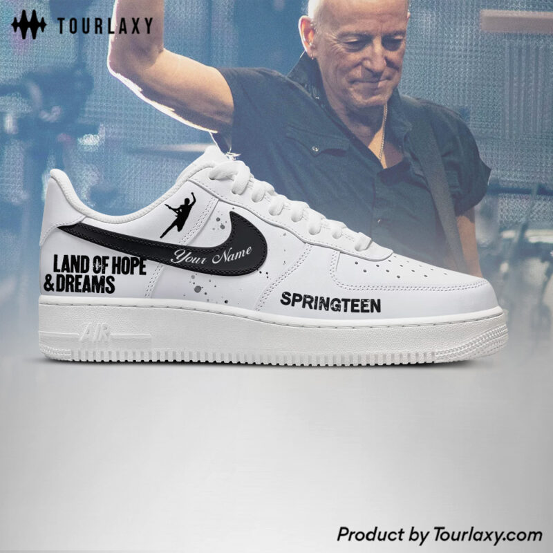 Hope & Dream – Bruce Springsteen Tour 2026 AF1 Shoes 2