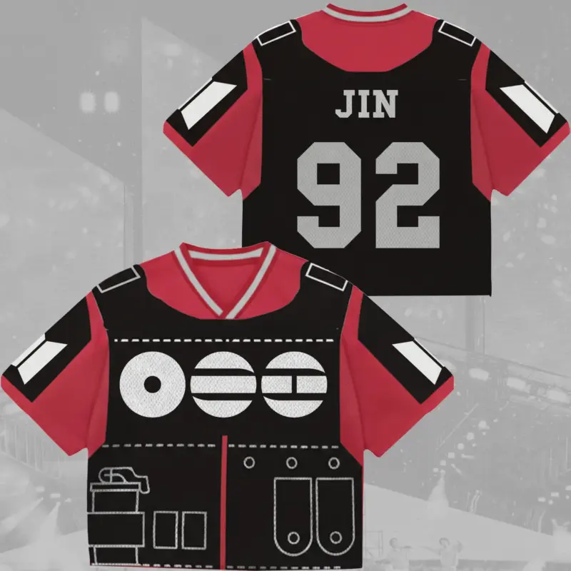 Comeback Album Bulletproof BTS Mixed Mesh Jersey ARMY Gifts 1