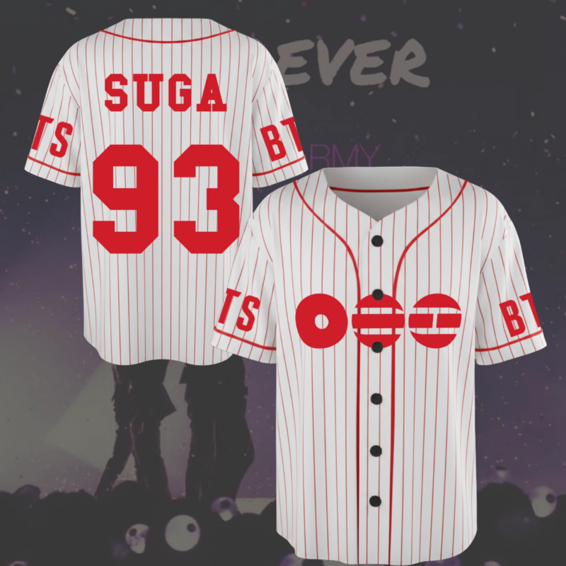 Arirang - BTS WORLD TOUR 2026 Baseball Jersey V3