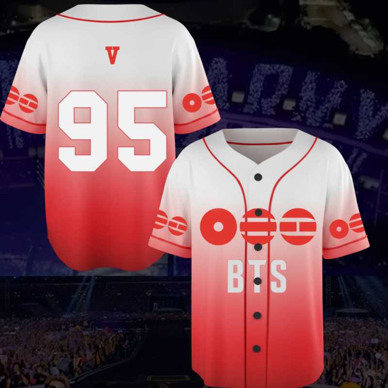 Arirang - BTS WORLD TOUR 2026 Baseball Jersey V2