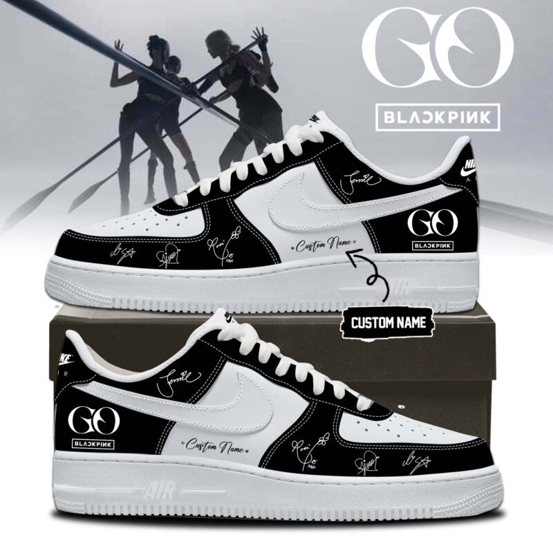 ,BLACKPINK ‘GO’ M/V - Limited Edition AF1 Shoes 2