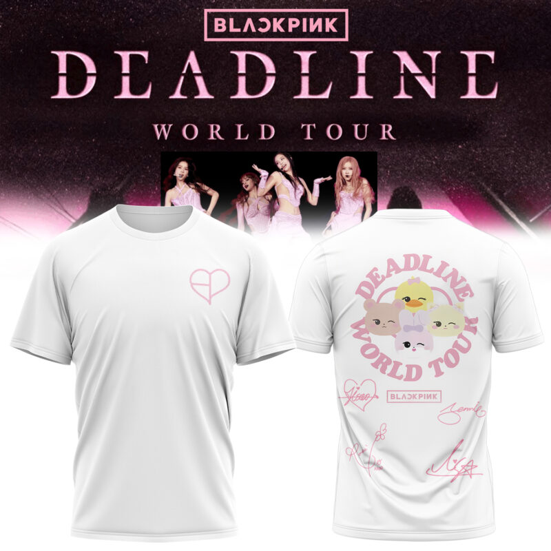 Deadline World Tour” Limited Edition Signature 3D Shirt V3