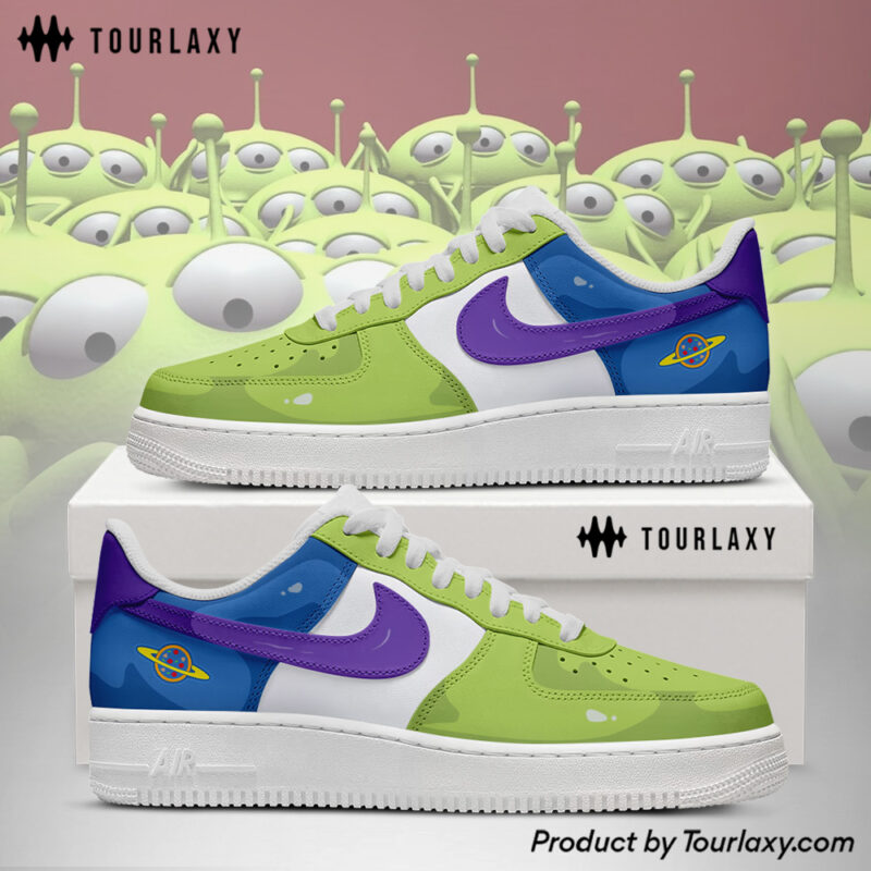 Allien - Toy Story AF1 Shoes 1