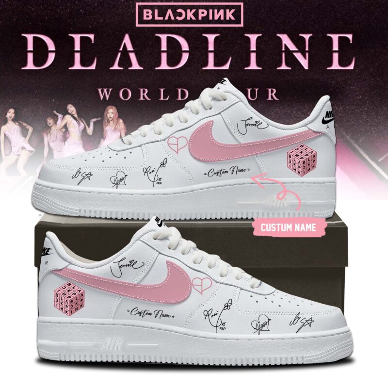 Deadline World Tour- Blackpink Limited Edition AF1 Shoes V1