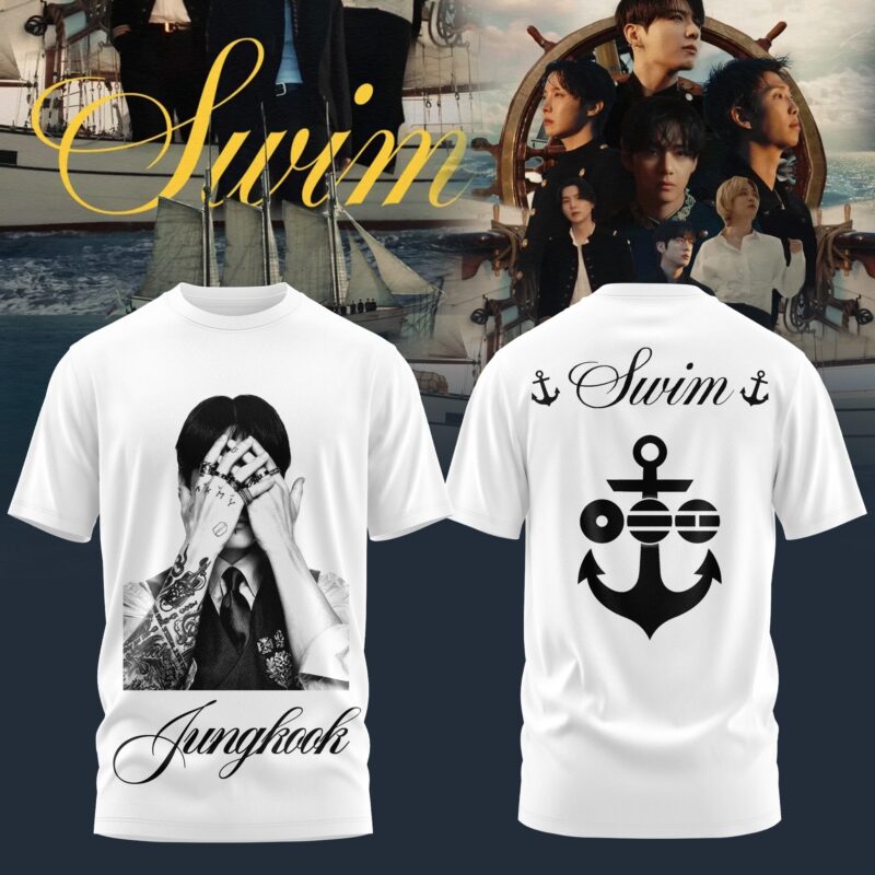 BTS – Swim Arirang Album T Shirt - Jungkook