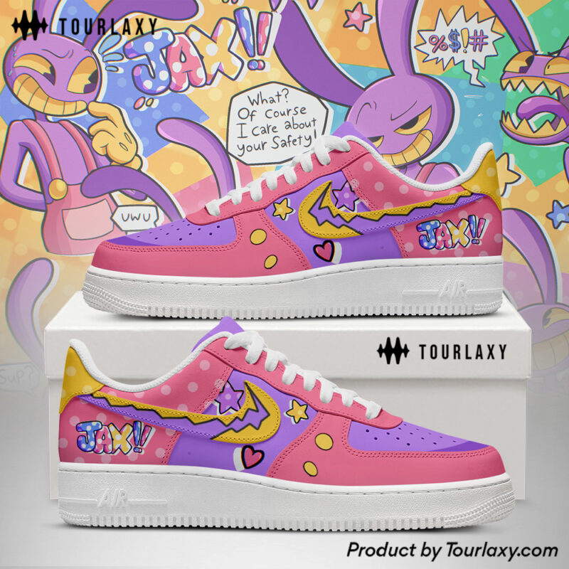 Jax V2 - The Amazing Digital Circus AF1 Shoes