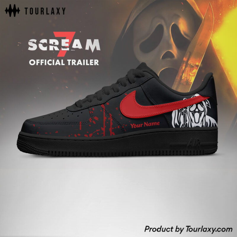 Scream 7 - 30 Years Anniversary AF1 Shoes V2