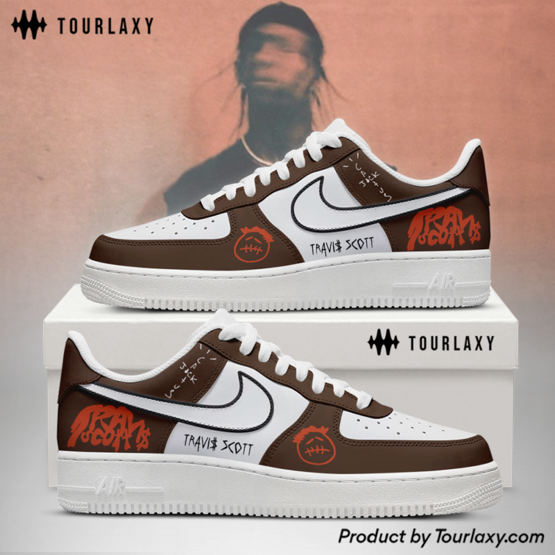 Dark Brown - Travis Scott 2026 AF1 Shoes