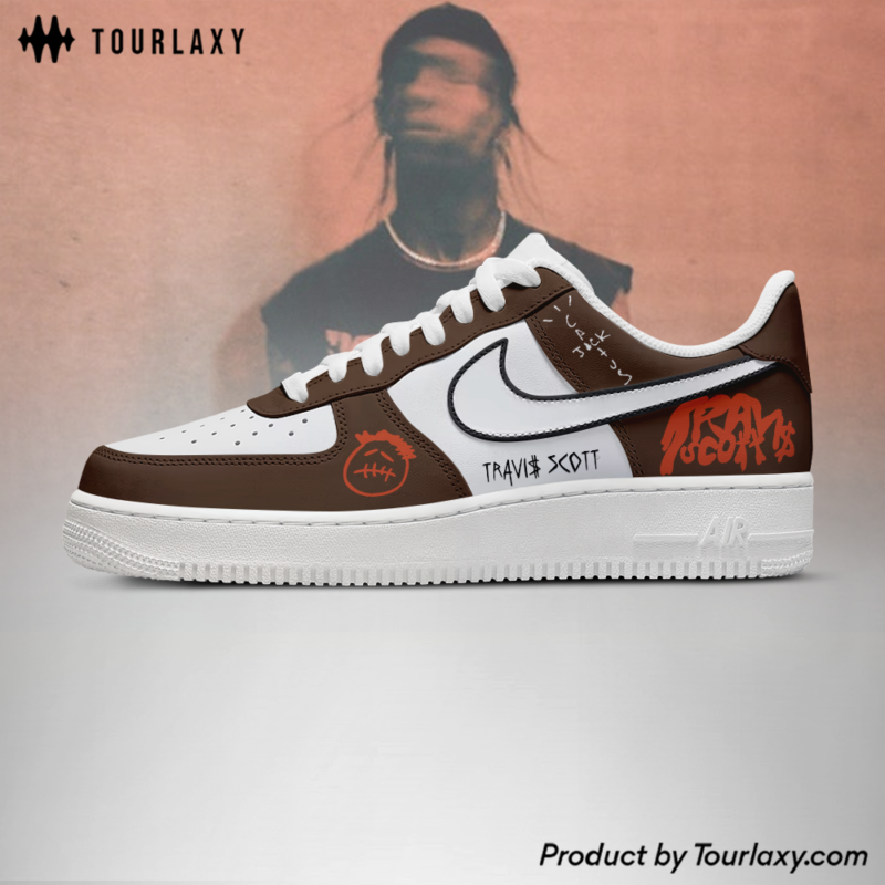 Dark Brown - Travis Scott 2026 AF1 Shoes