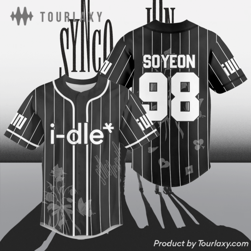 Syncopation I-dle Tour 2026 Baseball Jersey V3