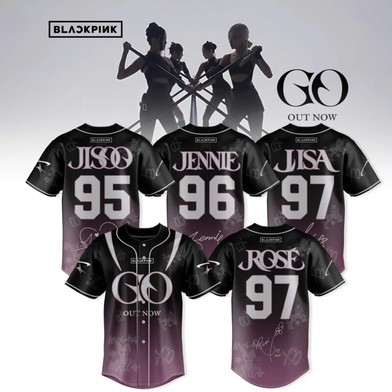 Deadline World Tour” - bLACKPINK Signature Baseball Jersey