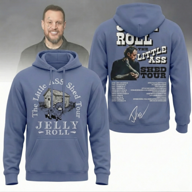 Jelly Roll – Little Ass Tour 2026 3D Shirt & Hoodie